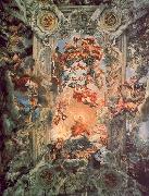 Pietro da Cortona Glorification of the Rule of Urban VIII China oil painting reproduction